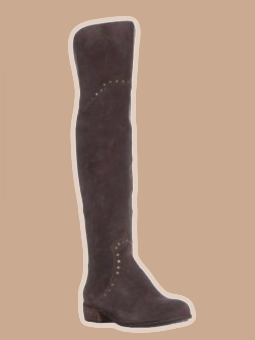 Aerosoles real suede Taupe Over-the-Knee Boots